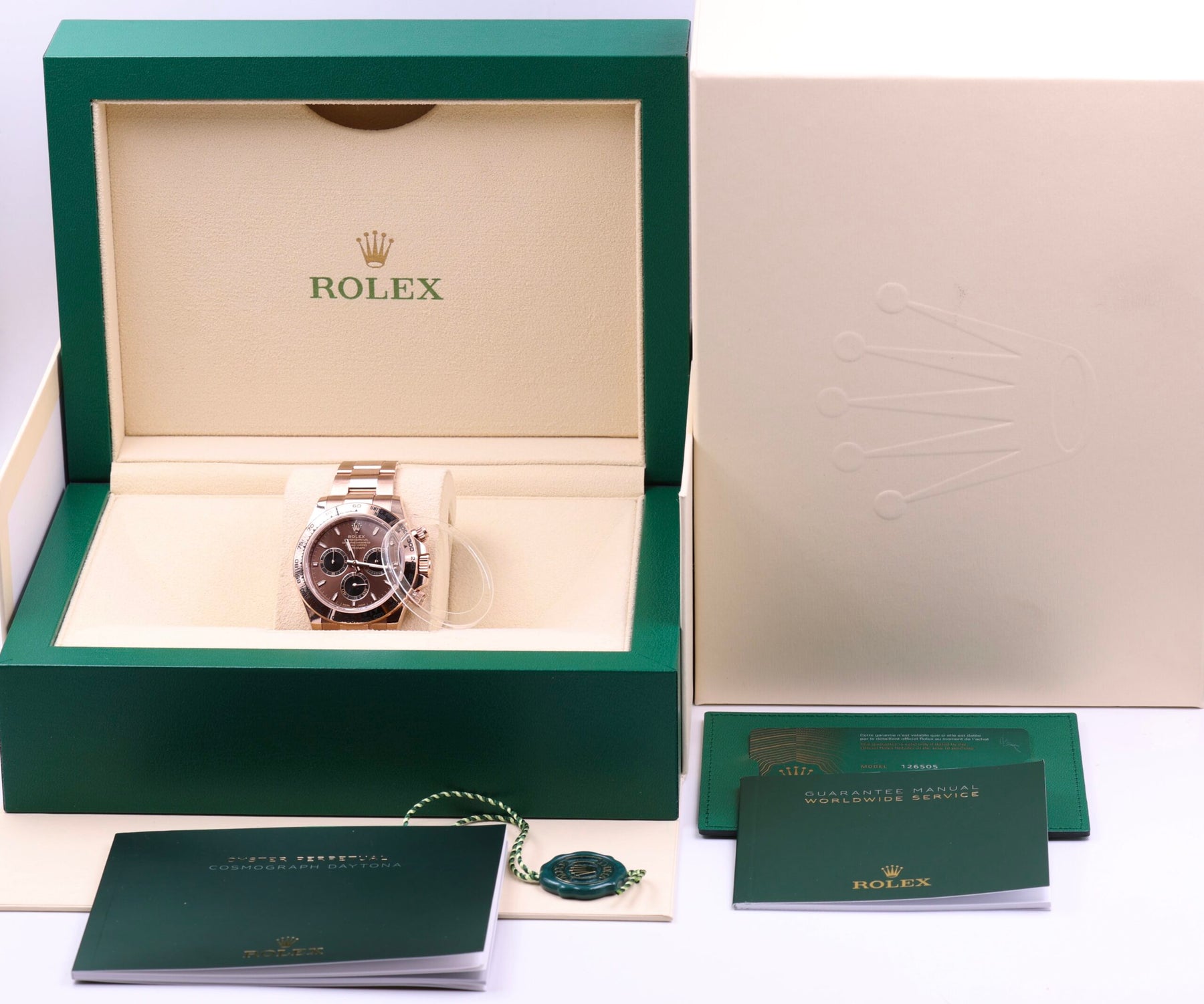 Rolex Daytona 126505 – Chocolate Dial – PARI AL NUOVO – 2025
