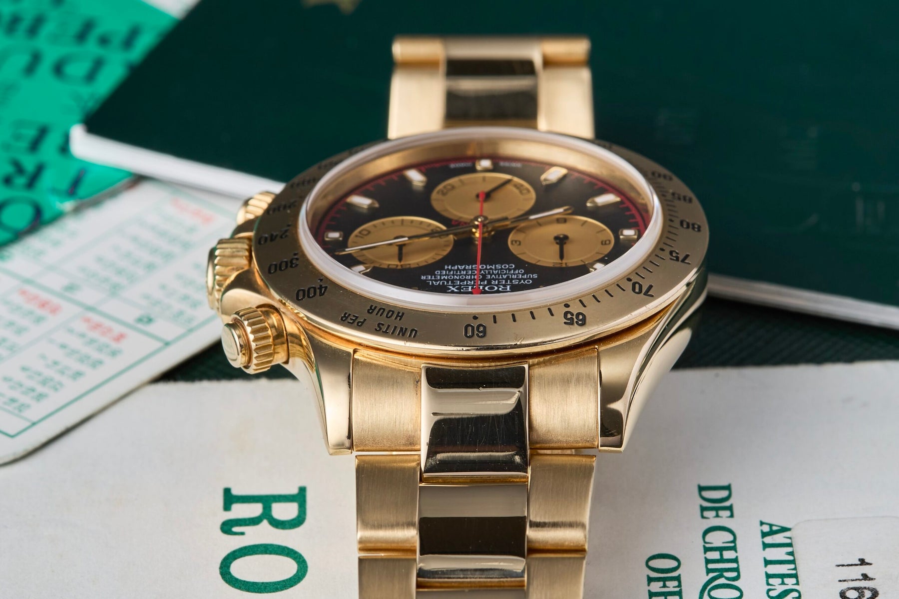 Rolex Daytona 116528 – Paul Newman Dial – Full Set – Excellent Condition – 2001