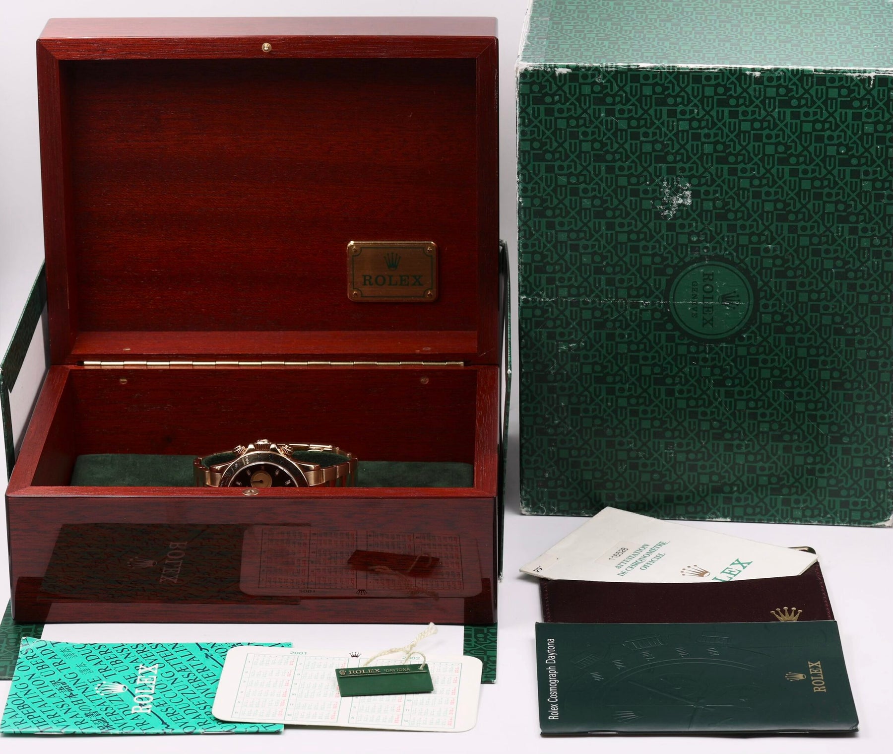 Rolex Daytona 116528 – Paul Newman Dial – Full Set – Excellent Condition – 2001