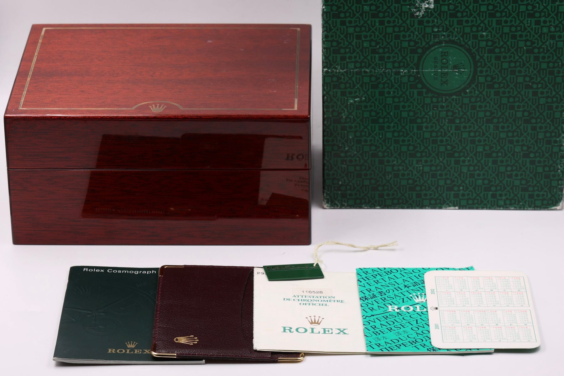 Rolex Daytona 116528 – Paul Newman Dial – Full Set – Excellent Condition – 2001
