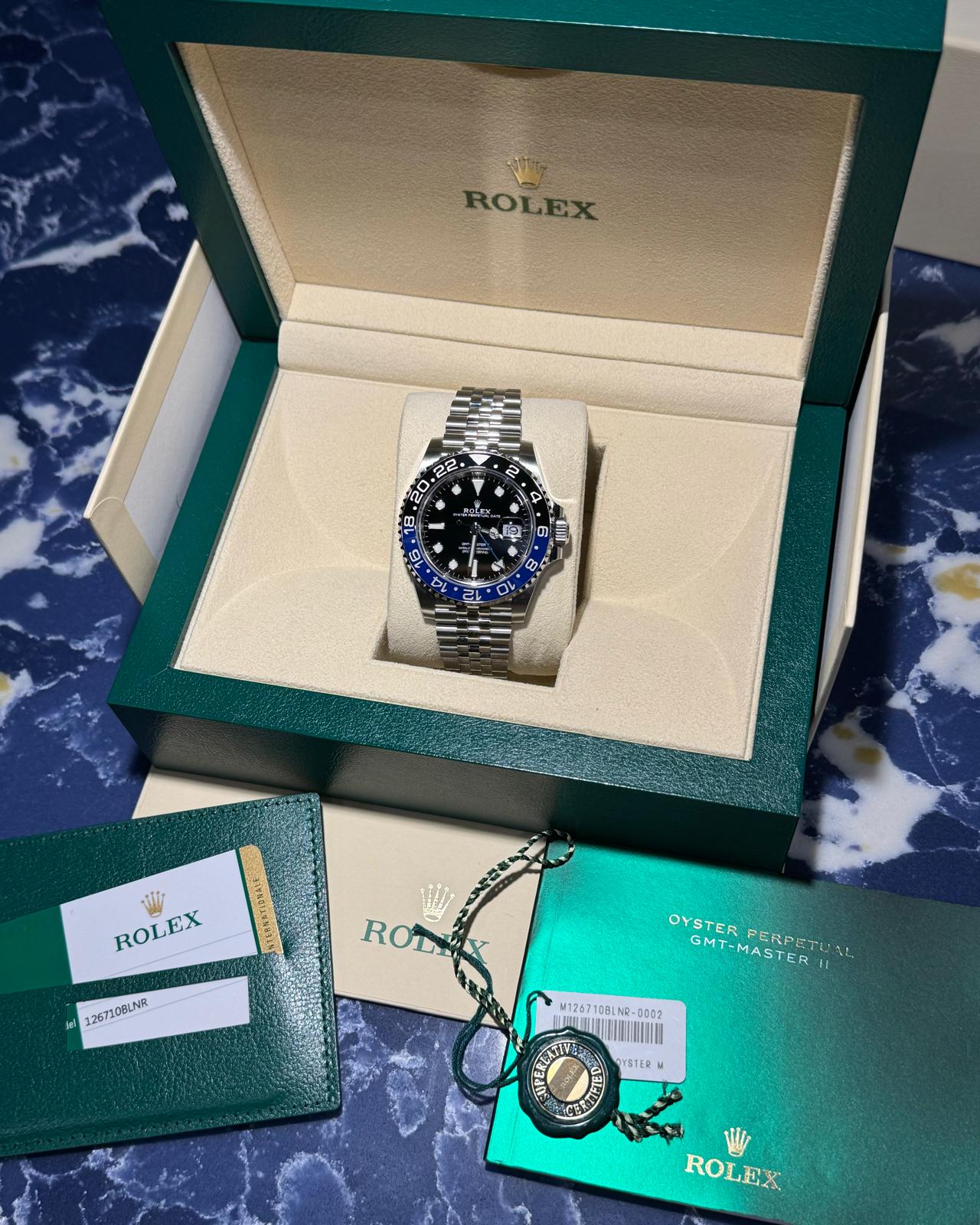 Rolex GMT 126710 BLNR