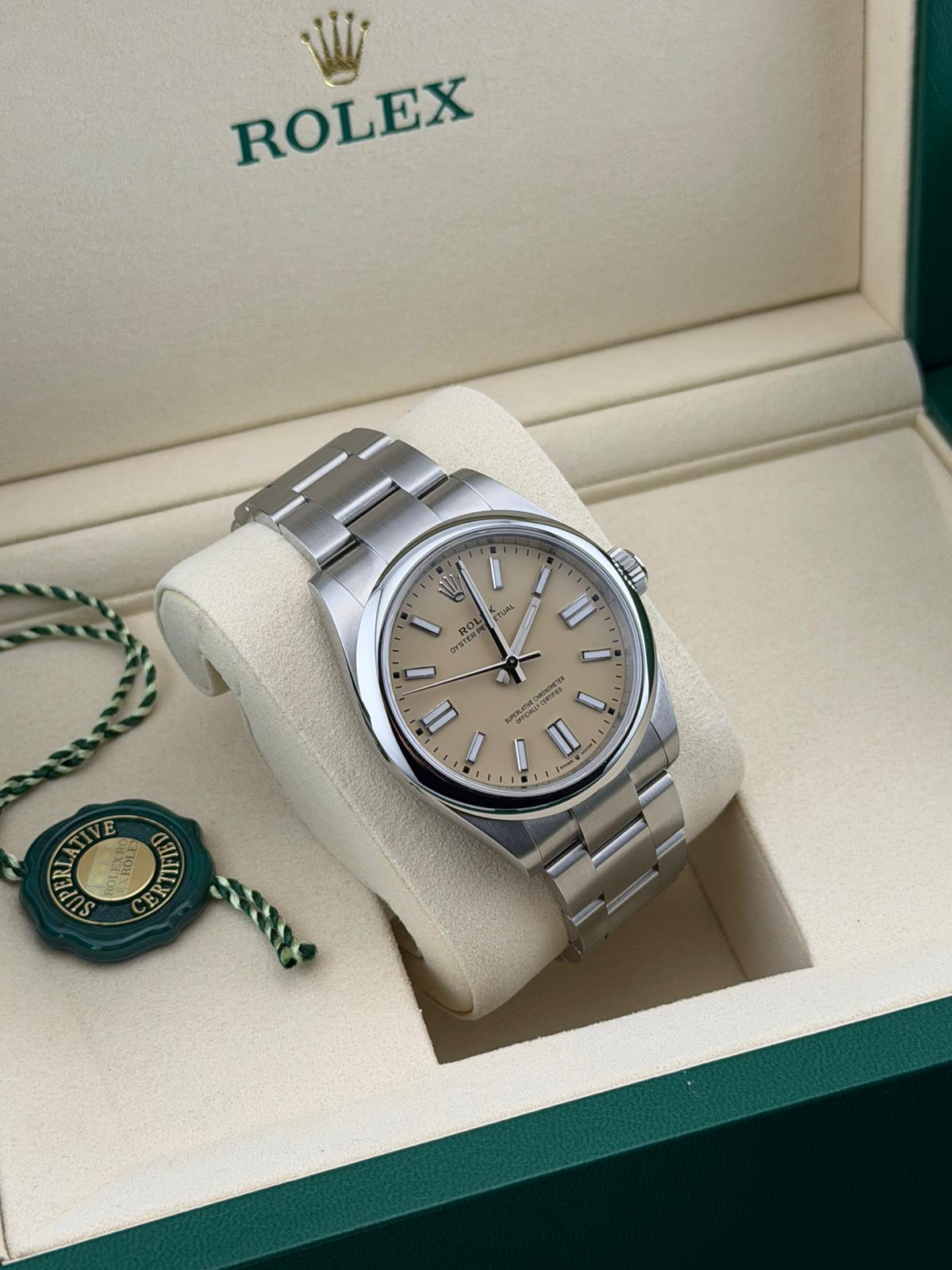 Rolex Oyster Perpetual Stainless Dial 134300