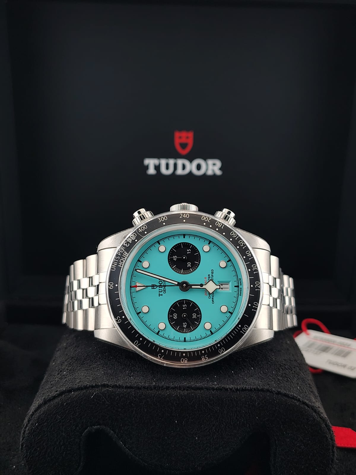 Tudor Black Bay Chrono Flamingo Blu 79360N